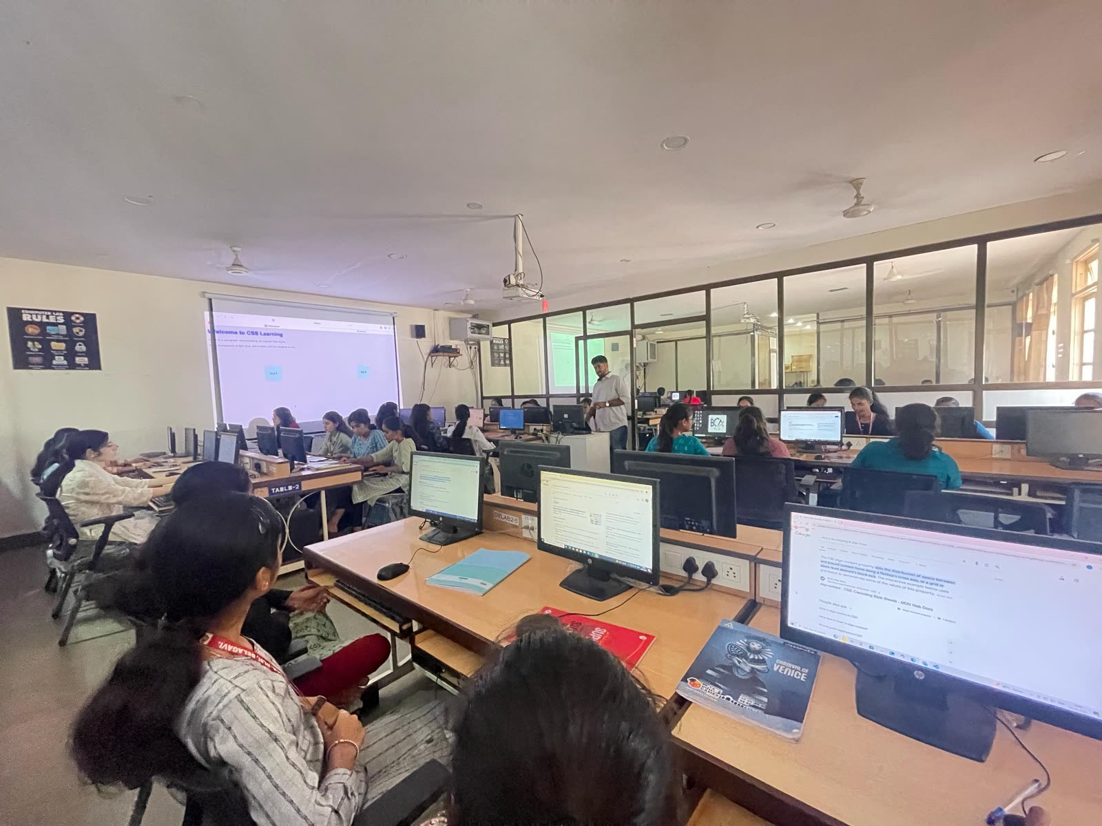 Classroom training session
